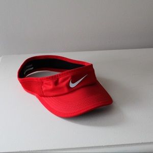 Nike Red Visor